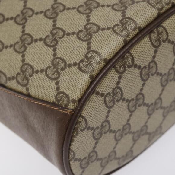 GUCCI GG Supreme Web Sherry Line Shoulder Bag Pvc Beige 40 02 081 - Picture 13 of 16